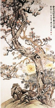 Arte Tradicional Chino Painting - Luhui flores de riqueza tradicional China